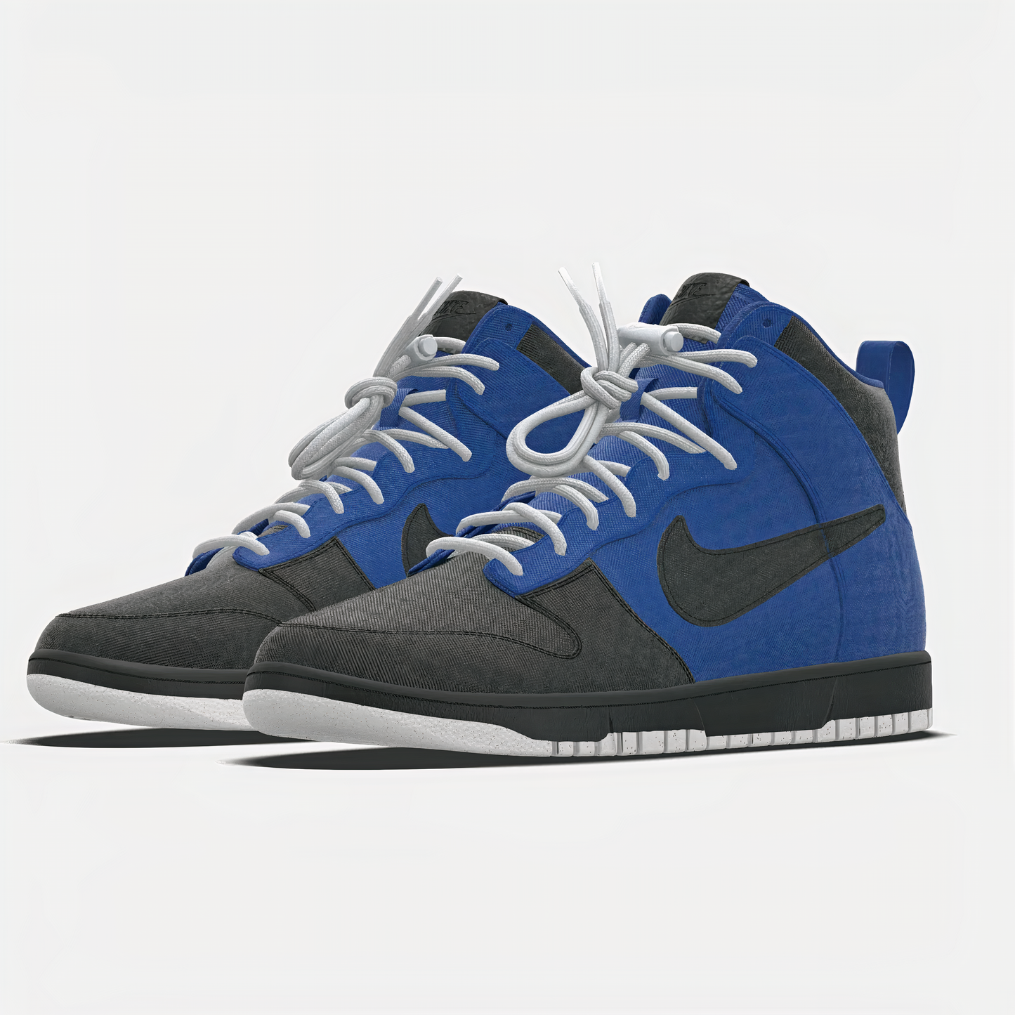 NIKE x FOCUS RICH EXCLUSIVE "AIR FOCUS" DUNKS (BLUE / BLACK)