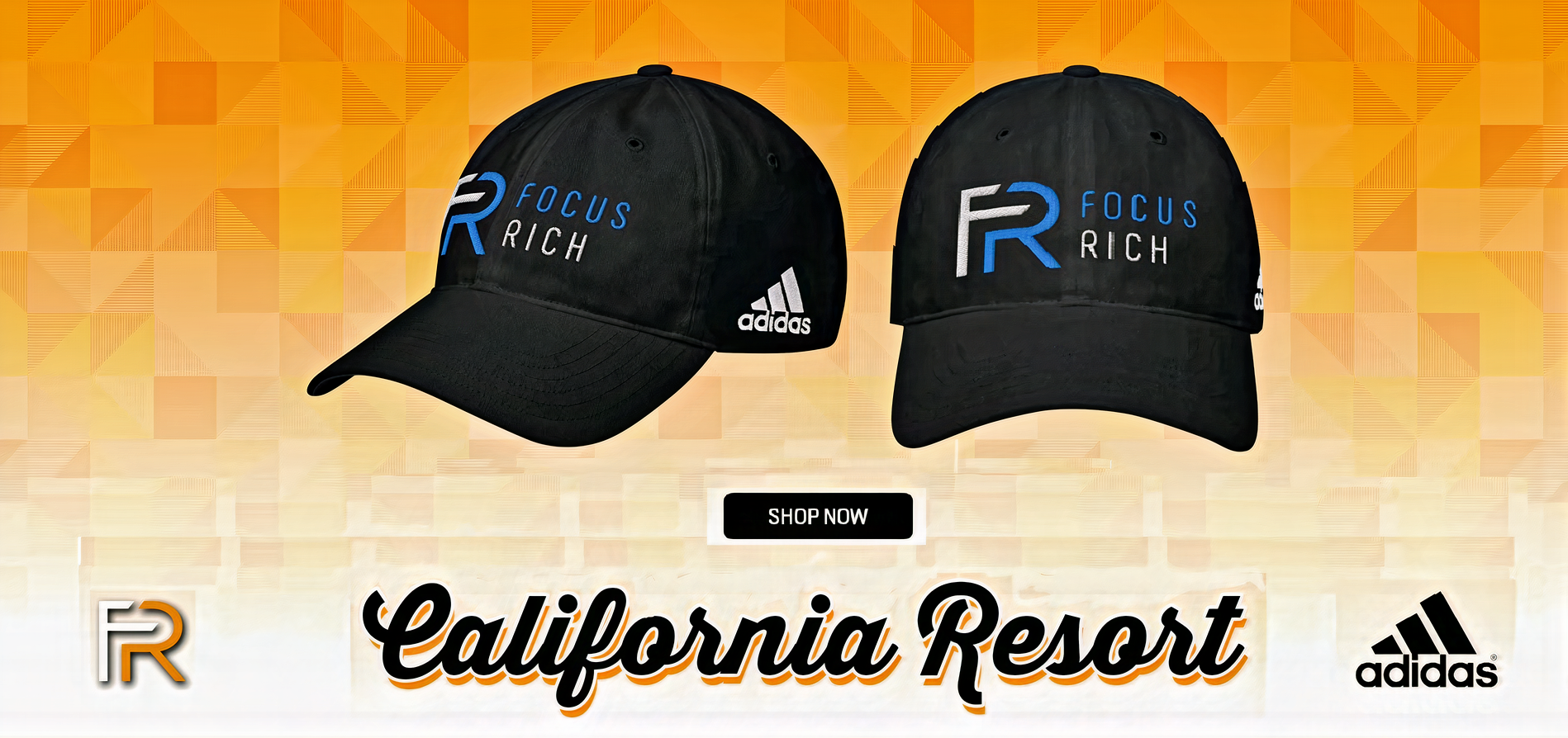 Focus Rich x Adidas California Resort Collection – premium streetwear collab inspired by West Coast luxury.