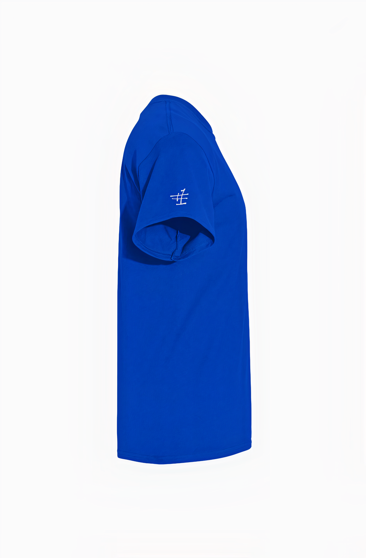 Blue Focus Better t-shirt by Focus Rich x Nun Better with bold motivational print and dual sleeve logos in 100% cotton